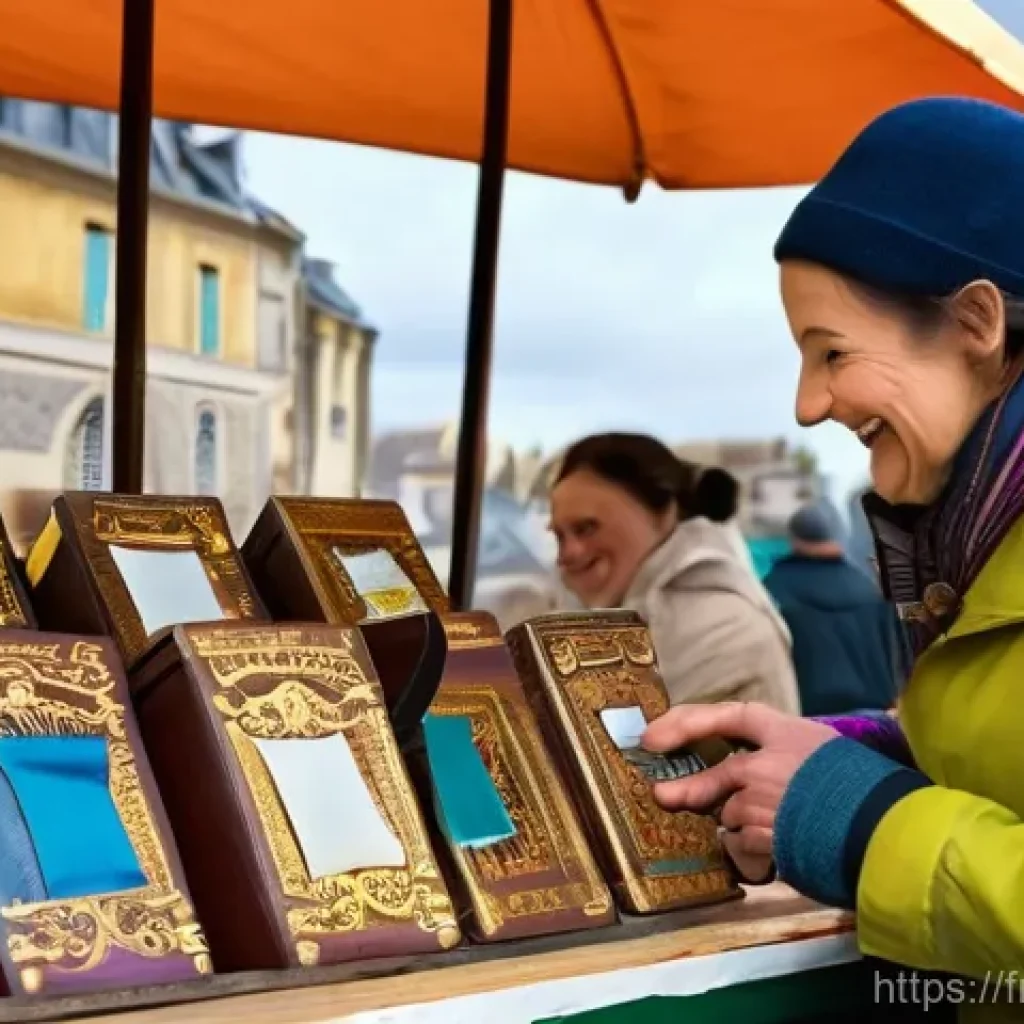 미니특공대 완구 수집 방법 - **Prompt 1: The Thrill of Discovery at a French Flea Market**
"A vibrant, detailed image capturi...