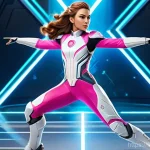 Home 19 미니특공대 루시와 세미의 에피소드 비교 - **Prompt for Lucy: The Agile Strategist**
"A highly detailed, full-body image of Lucy from Minif...