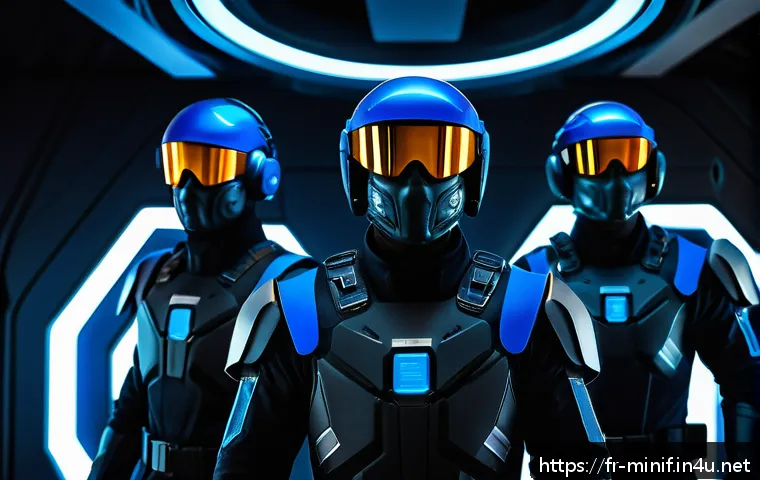 미니특공대 애니메이션 주요 줄거리 - A dynamic team portrait of the Mini Forces heroes standing confidently in front of their ultra-techn...